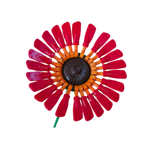 LEGO® Red Gerbera Daisy Single Bloom