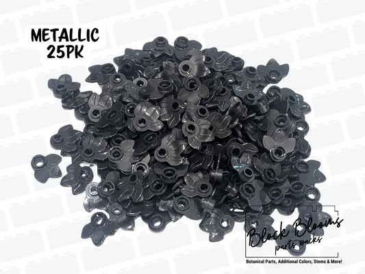 LEGO® 25pk - Metallic Flower Petals - 3-Leaf Plates