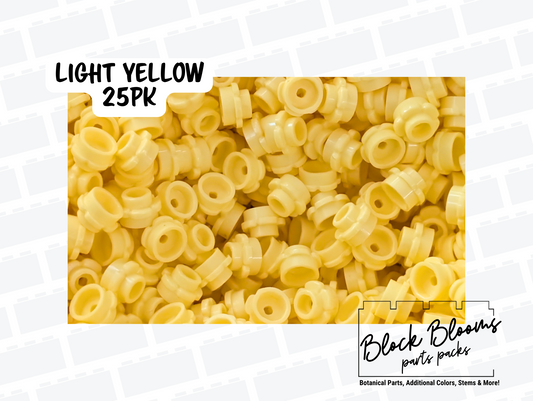 LEGO® 25pk - Light Yellow 1x1 Flowers